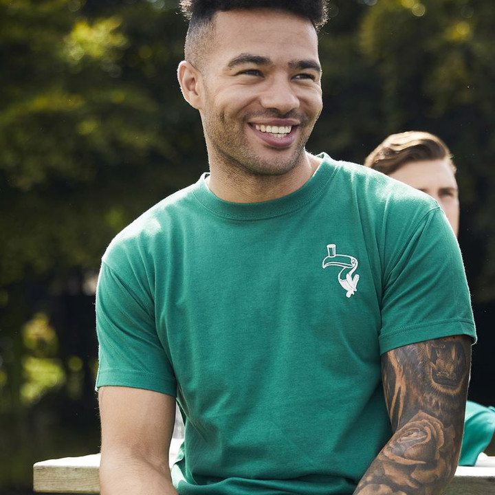 Guinness Men's Toucan Ireland T-Shirt Green / Cream Keilys.com