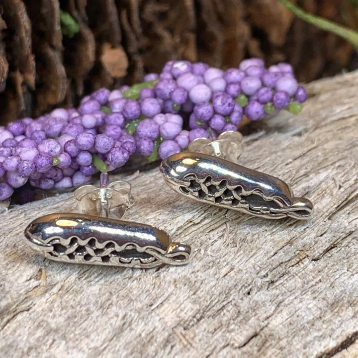 GS-MISC-set179 Irish Dancing Shoes Silver Post Earrings  Lifestyle Keilys.com