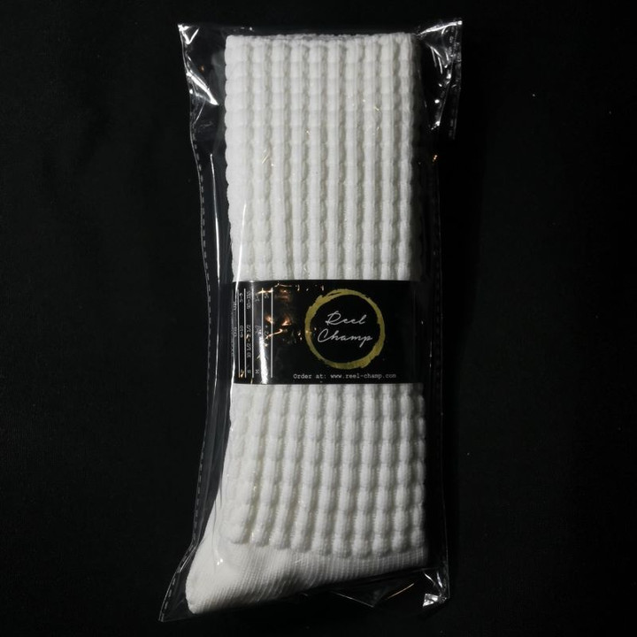 KSS-RCS_WH_CHAMP Reel Champ Poodle Socks Champion Length Keilys.com