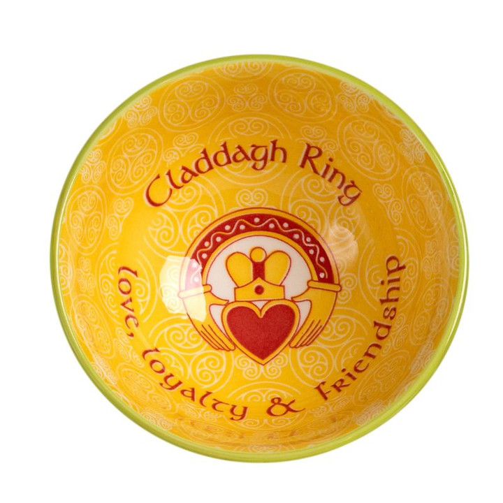 CL-104-11 Small Irish Claddagh Bowl Keilys.com