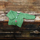 Aran Baby Jacket Sweater Green Keilys.com