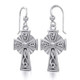 Shop Modern Sterling Silver Celtic Cross Earrings On Keilys.com