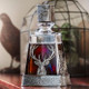 Pewter Stag & Scottish Thistle Glass Whisky Decanter Lifestyle On Keilys.com