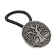 tree-of-life-ponytail-holder-handcrafted-pewter-front-view-keilys.com