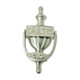 Exclusively Irish Failte Claddagh Brass Door Knocker Satin Nickel Keilys.com