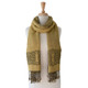 Because I like it Mary Dark Olive/Mustard Celtic Knot Reversible Scarf Online on Keilys.com