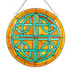 Tiffany Style Celtic Round Window online on  Keilys.com