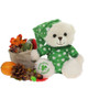 White Teddy Bear Soft Toy Online on Keilys.com