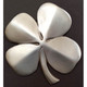 RE7946-S Four Leaf Clover Wall Hanging - Satin Nickel Plated Shop online on Pewter Keilys.com