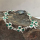 Shop Stylish Sterling Silver Shamrock Link Bracelet Lifestyle On Keilys.com