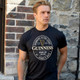 Guinness Black & Gold Vintage Label T-Shirt Keilys.com