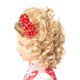 Michaela Loose Curl Wig - Medium Length Side View Keilys.com