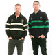 RSLSH-BLACK Long Sleeve Harp Men's Rugby Shirt Shop online on Keilys.com