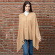 Lambswool Ladies Shawl - Camel Keilys.com