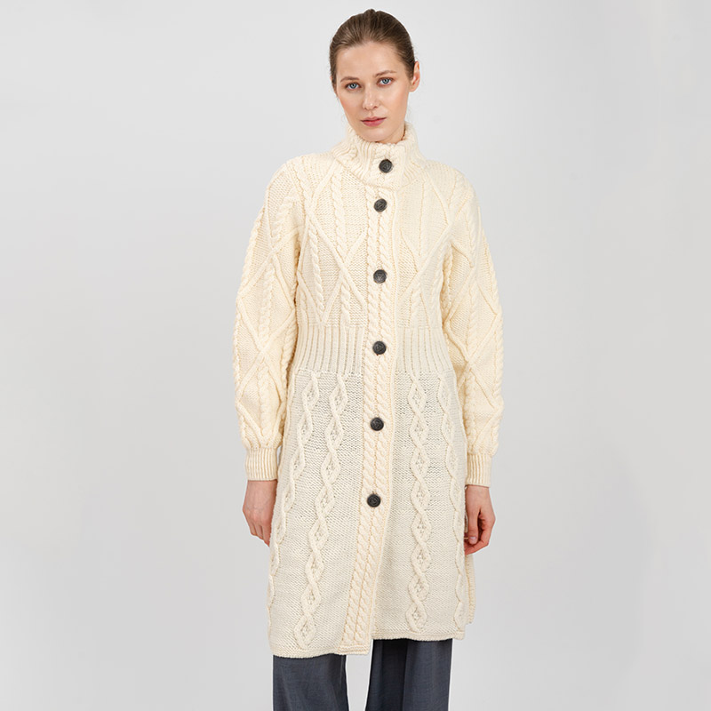 オーラリーmilled wool moal knit long cardigan Namu Shop - Auralee Milled Wool Moal Knit Big Pullover - Light Blue