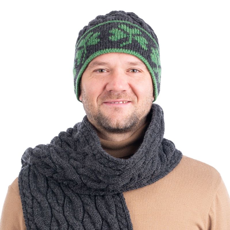 LAIPUTER Christmas Cute Snowman Beanie Standard Closed Chemo Knitted Hats Baggy Slouchy Skull