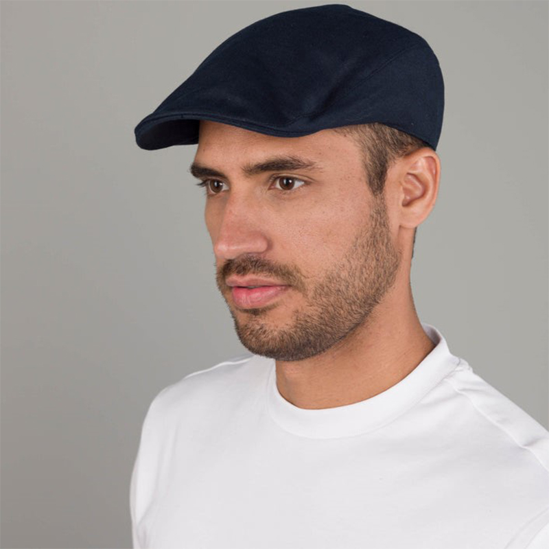 Hanna Hats Irish Newsboy Wool Caps Piece Salt-n-Pepper Tweed Cap