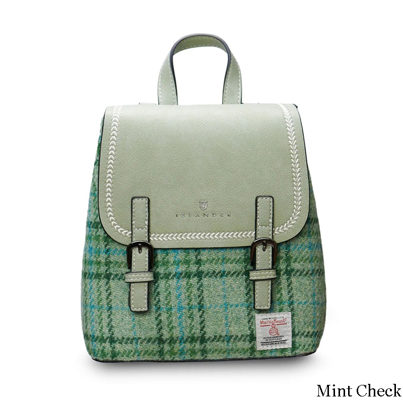 harris and tweed mini backpacks Tummel Backpack Peach/Purple Tartan Peach/Purple Tartan / One Size this backpack is a culturally Harris Tweed Mini Backpack [20