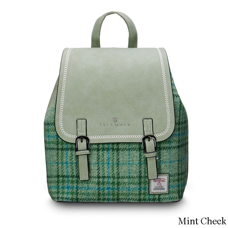 Islander Harris Tweed Backpack for Ladies
