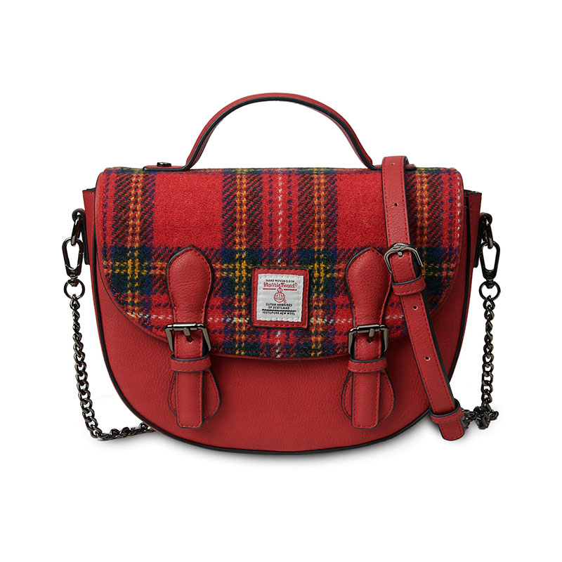 Islander Harris Tweed Medium Cobble Satchel