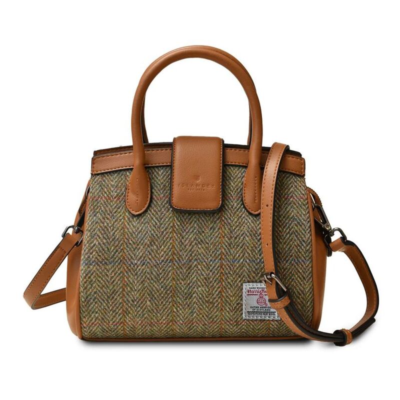Islander Handwoven Harris Tweed Mini Tiree Tote Bag