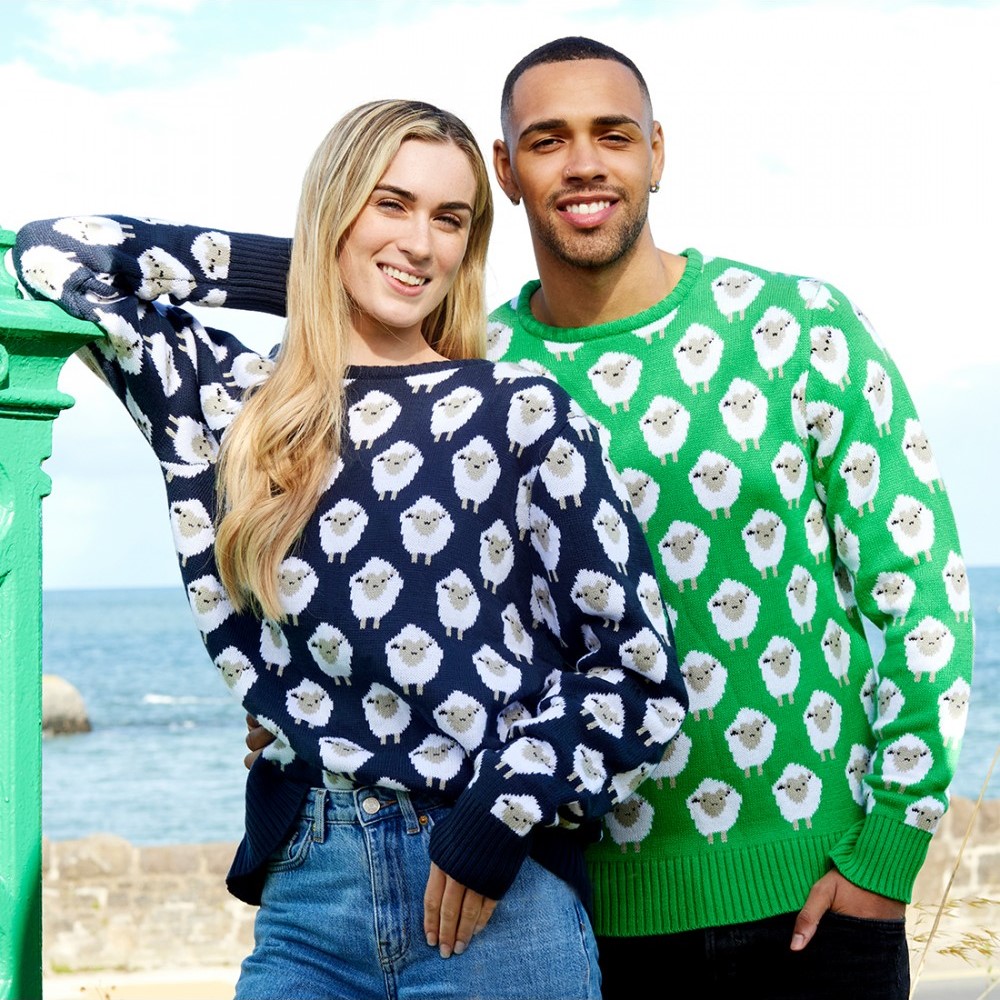 Green Sheep Adult Jumper | Keilys.com