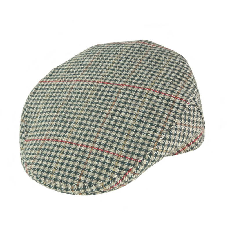 Traditional Scottish Tweed Flat Cap