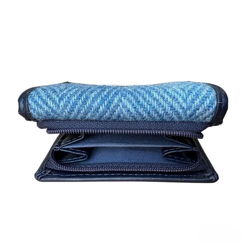 Ladies Harris Tweed Trifold Wallet