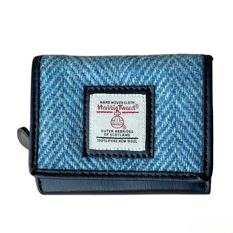 Ladies Harris Tweed Trifold Wallet