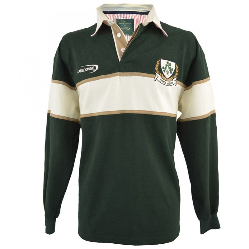 【美品！XL】2009〜10 Ireland L/s Rugby Shirt Puma Ireland 2009 Rugby Shirt - Green - M – Headlock