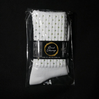 Reel Champ AB Crystal Poodle Socks Ankle Length Keily's Irish Dance