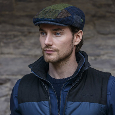 新品タグ付き！エムミーエメ 3way ribbon tweed cap Mucros Weavers Patchwork Tweed Cap | Keily's Irish Dance