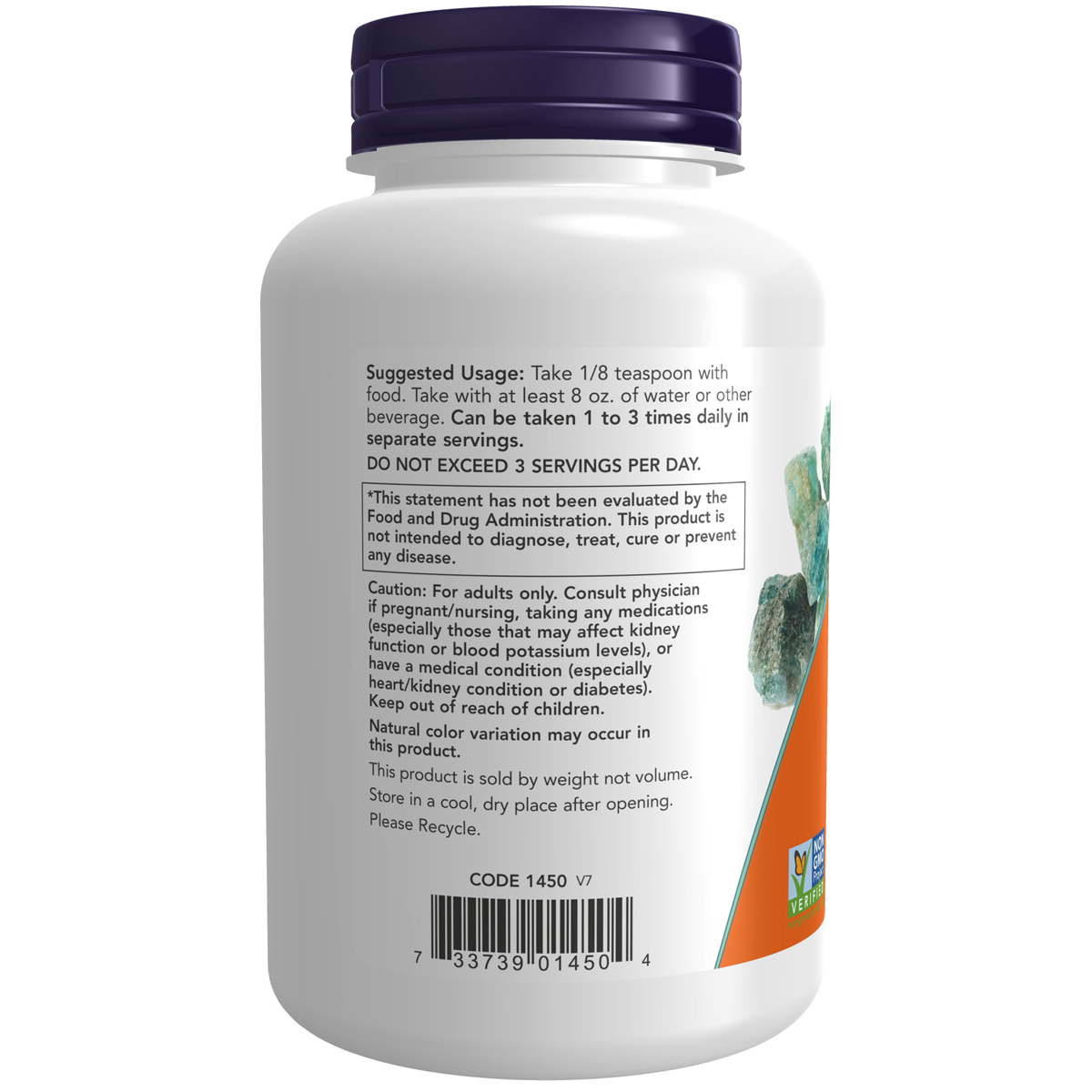 Qs Powder Potassium Chloride Powder - 227g - Vita Health