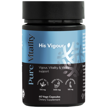 Pure Vitality His Vigor Vitality - 60 Capsules Pure Vitality His Vigor Vitality - 60 Capsules