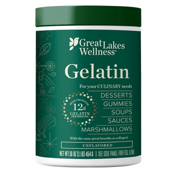 Great Lakes Wellness Culinary Beef Gelatin (Unflavoured) - 454g