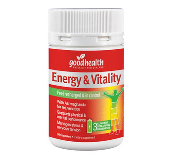 Energy & Vitality - 30 Capsules Energy & Vitality - 30 Capsules