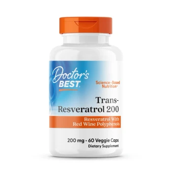 Trans-Resveratrol 200 (with ResVinol-25) - 60 Vege Capsules