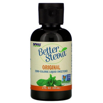 Now Foods BetterStevia Liquid Sweetener Original - 59ml Now Foods BetterStevia Liquid Sweetener Original - 59ml