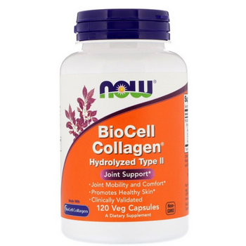 Now Foods BioCell Collagen Hydrolyzed Type 2 - 120 Vege Capsules Now Foods BioCell Collagen Hydrolyzed Type 2 - 120 Vege Capsules