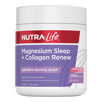 Magnesium Sleep + Collagen Renew Powder - 250g Magnesium Sleep + Collagen Renew Powder - 250g