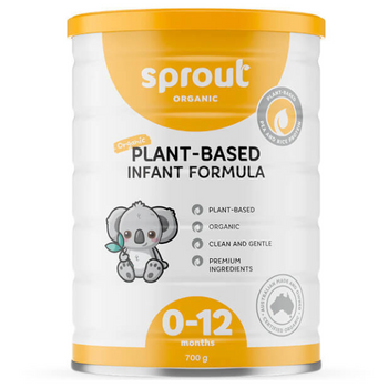 Sprout Organic Plant-Based Infant Formula - 700g Sprout Organic Plant-Based Infant Formula - 700g
