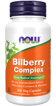 Bilberry Complex 80mg - 100 Vege Capsules Bilberry Complex 80mg - 100 Vege Capsules