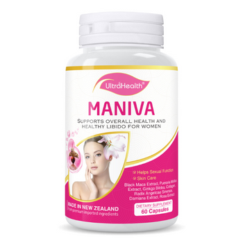Ultra Health Maniva – Women's Wellness & Vitality Formula | 60 Capsules Ultra Health Maniva – Women's Wellness & Vitality Formula | 60 Capsules