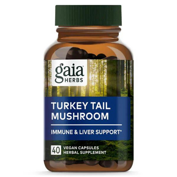 Turkey Tail Mushroom - 40 Vege Capsules Turkey Tail Mushroom - 40 Vege Capsules