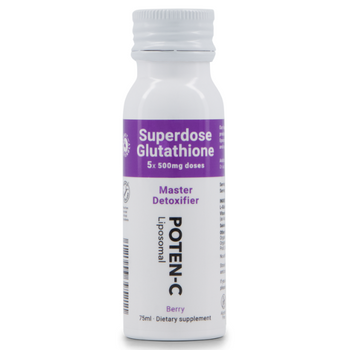 Poten-C Superdose Liposomal Glutathione 500mg - 75ml Poten-C Superdose Liposomal Glutathione 500mg - 75ml