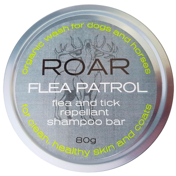 ROAR – Flea Patrol Shampoo Bar – Tin 80g ROAR – Flea Patrol Shampoo Bar – Tin 80g