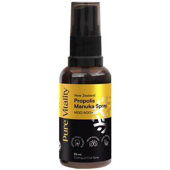 Pure Vitality Propolis Manuka Spray 30ml MGO 600+