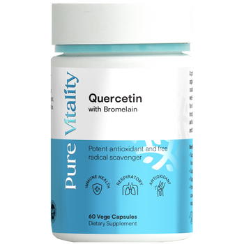 Pure Vitality Quercetin with Bromelain Pure Vitality Quercetin with Bromelain