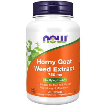 Now Foods Horny Goat Weed Extract 750mg Now Foods Horny Goat Weed Extract 750mg