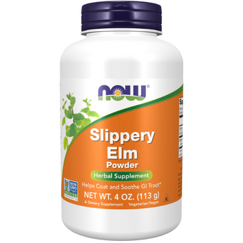 NOW Foods Slippery Elm Powder - 113g NOW Foods Slippery Elm Powder - 113g